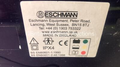 Eschmann T20-m Electric Operating Table Ref T2M2D12101 with Cushions and Controller (Powers Up - Rips to Cushions) *S/N T2MA-7F-1141* **Mfd 06/2007** - 5