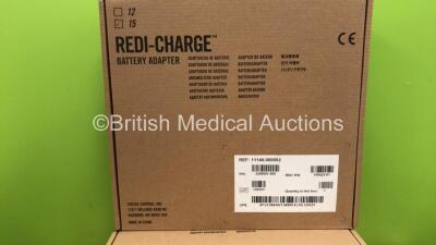 4 x Medtronic Physio Control Redi-Charge Lifepak 15 Battery Adapters (Unused in Box) - 3