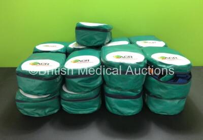 17 x ParAid Ambulance Child Restraints in Cases