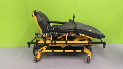 Stryker PowerPro TL Motorized Ambulance Stretcher with Mattress 1 x Flat Battery (Powers Up and Tested Working with Good Battery, Flat Battery Included)