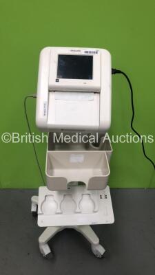 Philips Avalon FM30 Fetal Monitor on Stand with Philips Avalon CL Transducer Docking Station (Powers Up) *S/N DE45825134*