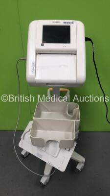 Philips Avalon FM30 Fetal Monitor on Stand with Philips Avalon CL Transducer Docking Station (Powers Up) *S/N DE45825102*