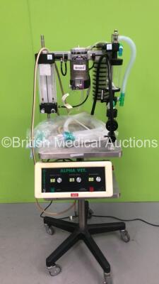 Minerve Anaesthesia Machine with Minerve Alpha Vet Ventilator, Minerva Isoflurane Vaporizer, Bellows and Absorber