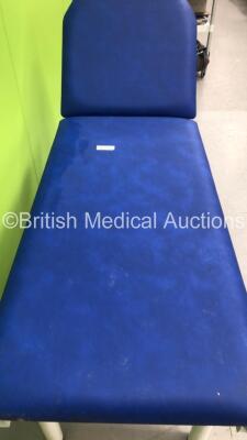 Bristol Maid Static Patient Examination Couch (Small Marks to Cushions) - 3