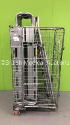 14 x Aluminium Scoop Stretchers (Cage Not Included)