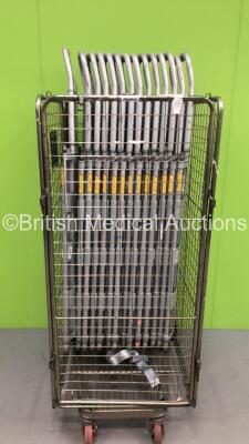 14 x Aluminium Scoop Stretchers (Cage Not Included)