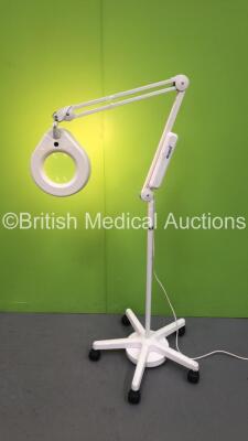 Luxo Patient Examination Lamp on Stand (Powers Up with Good Bulb) *S/N FS0037482*