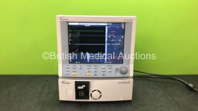 Datascope Passport 2 Patient Monitor Including ECG, SpO2, IBP1, IBP and T1 Options with 1 x Datascope SE Gas Module (Powers Up with Slight Mark on Screen-See Photos) *SN 4882812-B1, TM07938-K3