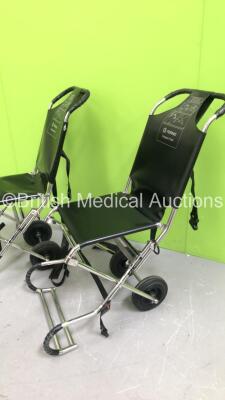 2 x Ferno Compact Evac Chairs * Stock Photo Used * - 2