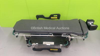 Ferno Megasus Bariatric Heavy Duty Hydraulic Ambulance Stretcher with Mattress and Head Rest (Hydraulics Tested Working) - 2