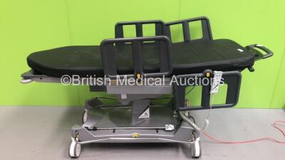 Anetic Aid Electric Patient Trolley with Controller (Powers Up) *S/N 1677*