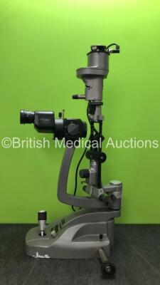 Keeler 40H Ref 3020-P-5056 Slit Lamp with 2 x 12.5x Eyepieces (Untested Due to No Power Supply with Missing Bulb Cover-See Photos)