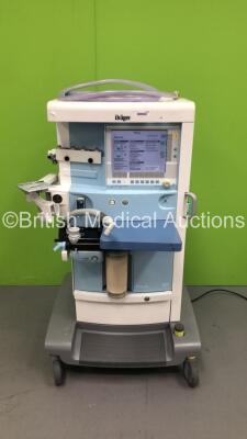 Drager Primus Infinity Empowered Anaesthesia Machine Software Version - 4.50.00 Operating Hours - Ventilator 5531 - Mixer 36653 with Hoses (Powers Up - Working Platform Stuck / Damaged - See Pictures) *S/N ASDK-0160*