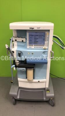 Drager Primus Infinity Empowered Anaesthesia Machine Software Version - 4.50.00 Operating Hours - Ventilator 9587 - Mixer 51713 with Hoses (Powers Up) *S/N ASDK0163*