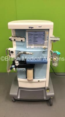 Drager Primus Infinity Empowered Anaesthesia Machine Software Version - 4.50.00 Operating Hours - Ventilator 9971 - Mixer 70354 with Hoses (Powers Up) *S/N ASCA0379*