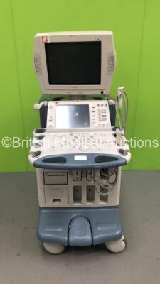 Toshiba Aplio XV SSA-770A Ultrasound Scanner *S/N G5523507* **Mfd 02/2003 ** with 2 x Transducers / Probes (PLT-604AT and PLT-1204AT) and Sony UP-D895MD Colour Video Printer (HDD REMOVED) ***IR463***