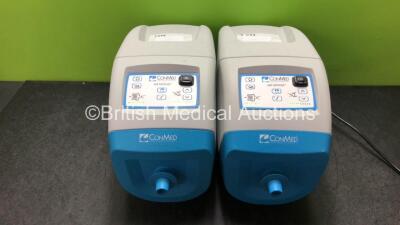 2 x ConMed Electrosurgery AER Defense Smoke Evacuation Units (Both Power Up) *SN 12CCA035, 12CCA038*