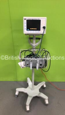 iVY Cardiac Trigger Monitor 3150 on Stand with Leads (Powers Up) *0805065*
