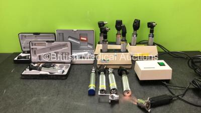 Job Lot of Keeler and Welch Allyn Otoscopes