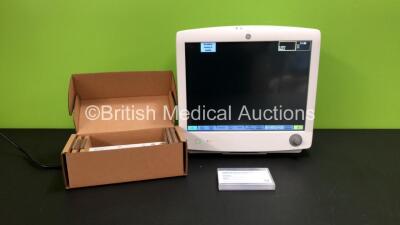 GE B650 Carescape Patient Monitor *Mfd - 13/12/2019* with Rechargeable Battery and User Manual USB Key (Powers Up, Unused and in Original Box)