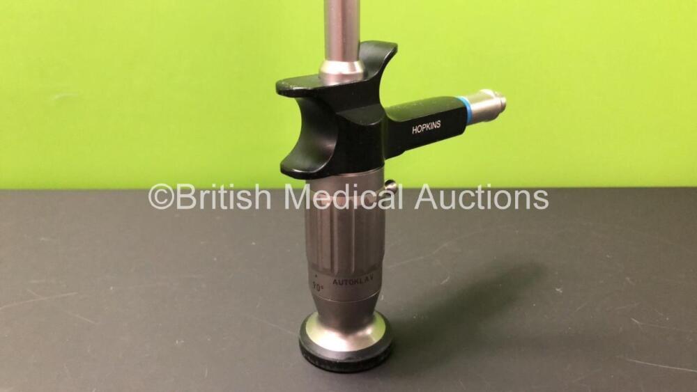 Karl Storz 8707 DA Hopkins British (Very Auctions June Degree 515160* Autoclavable 90 *SN Live Two Image) Equipment Clear Medical Day - Tele-Laryngo-Pharyngoscope Auction | 2022 Medical