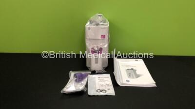 GE Tec 850 Isoflurane Vaporizer *Mfd - 31/07/2019* with Accessories and User Manual (Unused in Packaging)