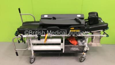 Ferno CCT SIX-P Trolley/Stretcher with Mattress, Harness and Accessories