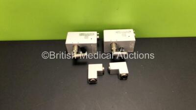 2 x Drager 8408950-24 Ventilator Blocks *ARXH-0032 / ARXH-0001*