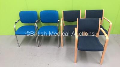 5 x Waiting Room Chairs