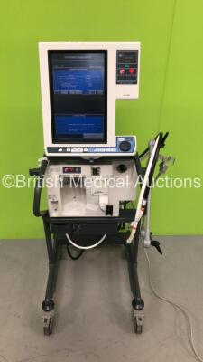 Nellcor Puritan Bennett 840 Ventilator System Software Version 4-070000-85-AN Running Hours 41129 with Hoses (Powers Up with Error Message - See Pictures) *S/N 3512100144*