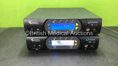 2 x ArthroCare Sports Medicine Quantum 2 Electrosurgical Unit (Both Power Up) *SN B01581, QC0L000256*