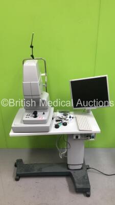 Zeiss Visucam NM/FA Non-Mydriatic Fundus Camera on Motorized Table *Mfd 2007* (Powers Up - HDD Removed - IR476) *979207*