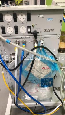 Datex-Ohmeda Aestiva/5 Anaesthesia Machine with Datex-Ohmeda 7100 Ventilator Software Version 1.4 with Bellows, Absorber and Hoses (Powers Up) *S/N AMVK00155* - 8