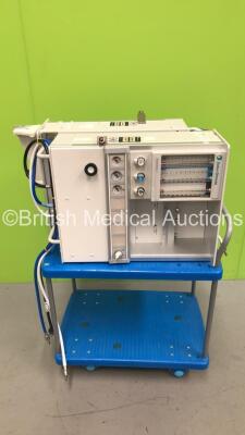 2 x Datex Ohmeda Aestiva / 5 Wall Mounted Induction Anaesthesia Machines with Hoses *AMWF00447 / AMWF00446*