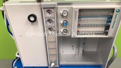 2 x Datex Ohmeda Aestiva / 5 Wall Mounted Induction Anaesthesia Machines with Hoses *AMWF00447 / AMWF00446* - 2