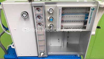 2 x Datex Ohmeda Aestiva / 5 Wall Mounted Induction Anaesthesia Machines with Hoses *AMWF00447 / AMWF00446* - 4