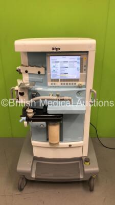 Drager Primus Infinity Empowered Anaesthesia Machine Software Version - 4.50.00 Operating Hours - Ventilator 3278 h - Mixer 11085 h with Hoses (Powers Up) *S/N ASEH-0130*