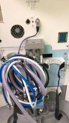Drager Primus Infinity Empowered Anaesthesia Machine Software Version - 4.50.00 Operating Hours - Ventilator 3278 h - Mixer 11085 h with Hoses (Powers Up) *S/N ASEH-0130* - 5