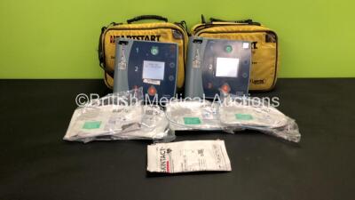 Job Lot Including 1 x Laerdal HeartStart FR2+ Defibrillator and 1 x Philips HeartStart FR2+ Defibrillator with 2 x Batteries (Install Dates - 02/2022 and 11/2023) 4 x Skintact DF27NC Electrodes (Expiry Date - 2023) and 1 x Skintact ECG Electrodes (Expiry