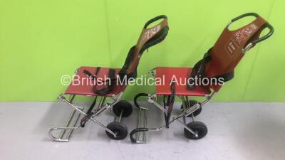 2 x Ferno Compact Evac Chairs (Stock Photo Used)