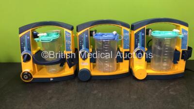 3 x LSU Suction Units with 3 x Cups (All Power Up with Damage-See Photos) *SN 78510678558, 78510968620, 78291581279*