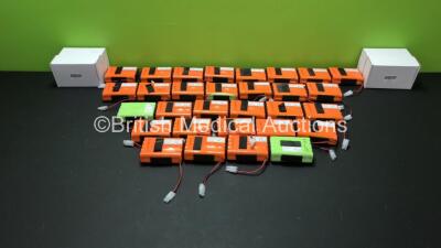 30 x Mangar AirFlo 24 Battery Packs and 4 x Mangar AirFlo 24 Power Supplies