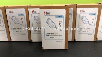 25 x Masimo LNCS DCI SPO2 Adult Reusable Finger Slip Sensors in Boxes (Unused) *C* - 3