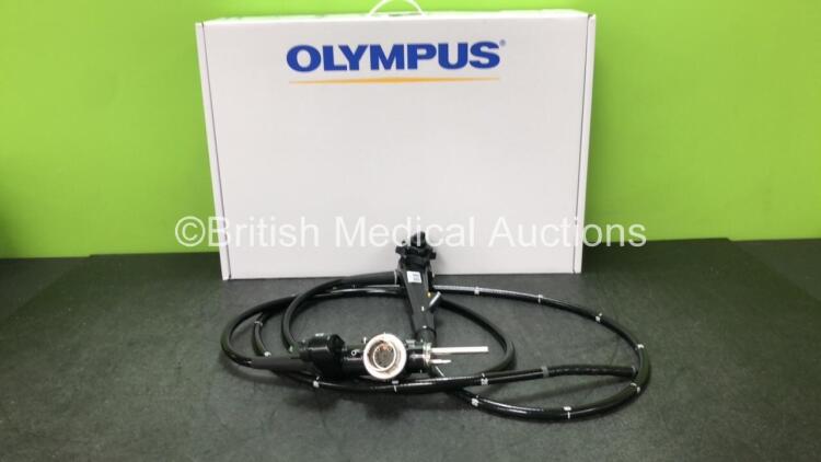 Olympus CF-Q260DL Video Colonoscope in Case - Engineer's Report : Optical System - No Fault Found, Angulation - No Fault Found, Insertion Tube - No Fault Found, Light Transmission - No Fault Found, Channels - No Fault Found, Leak Check - No Fault Found *