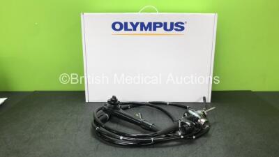 Olympus CF-Q260DL Video Colonoscope in Case - Engineer's Report : Optical System - No Fault Found, Angulation - No Fault Found, Insertion Tube - No Fault Found, Light Transmission - No Fault Found, Channels - No Fault Found, Leak Check - No Fault Found *2