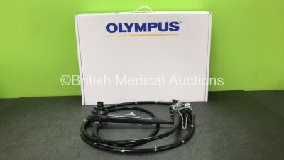 Olympus CF-Q260DL Video Colonoscope in Case - Engineer's Report : Optical System - No Fault Found, Angulation - No Fault Found, Insertion Tube - Minor Ripples, Light Transmission - No Fault Found, Channels - No Fault Found, Leak Check - No Fault Found *26
