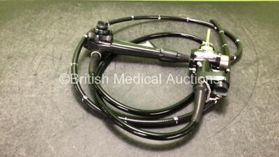 Olympus CF-Q260DL Video Colonoscope in Case - Engineer's Report : Optical System - No Fault Found, Angulation - Not Reaching Specification, To Be Adjusted, Insertion Tube - No Fault Found, Light Transmission - No Fault Found, Channels - No Fault Found, Le - 2