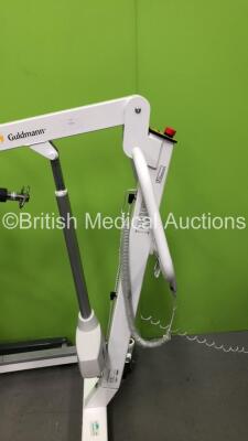1 x Guldmann Mobile Lifter GL5 with Controller (Powers Up) and 1 x Invacare Birdie Electric Patient Hoist with Controller (No Power) - 3