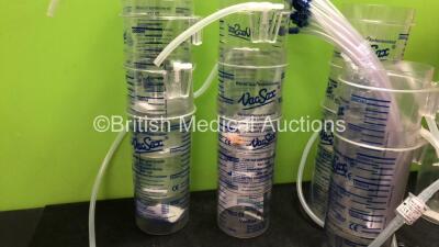 13 x VacSax 2 Litre Containers with Tubing (All with Missing Lids) - 2