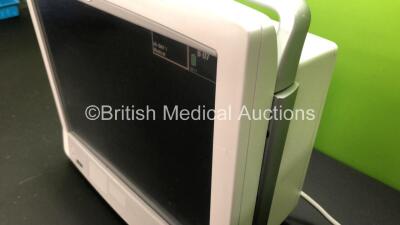GE Carescape B650 Touch Screen Patient Monitor *Mfd - 07/2010* (Damage to Casing - See Photos) - 4